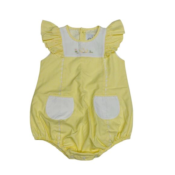 NWT TPP 12M Yellow Chick Bubble - Picture 1 of 6